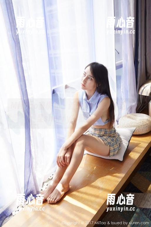MiiTao蜜桃社-雪梨sherry MiiTao蜜桃社 - 新的黑白图集,这是雪梨sherry的低调挑衅。