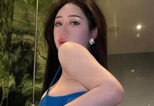 微密圈 - 不爱笑的赛琳红色内衣写真集更新，谁敢不看？